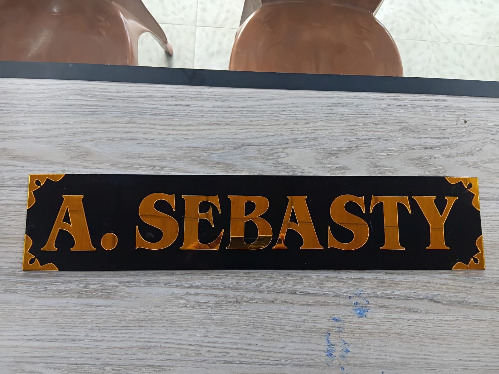 NAME BOARD